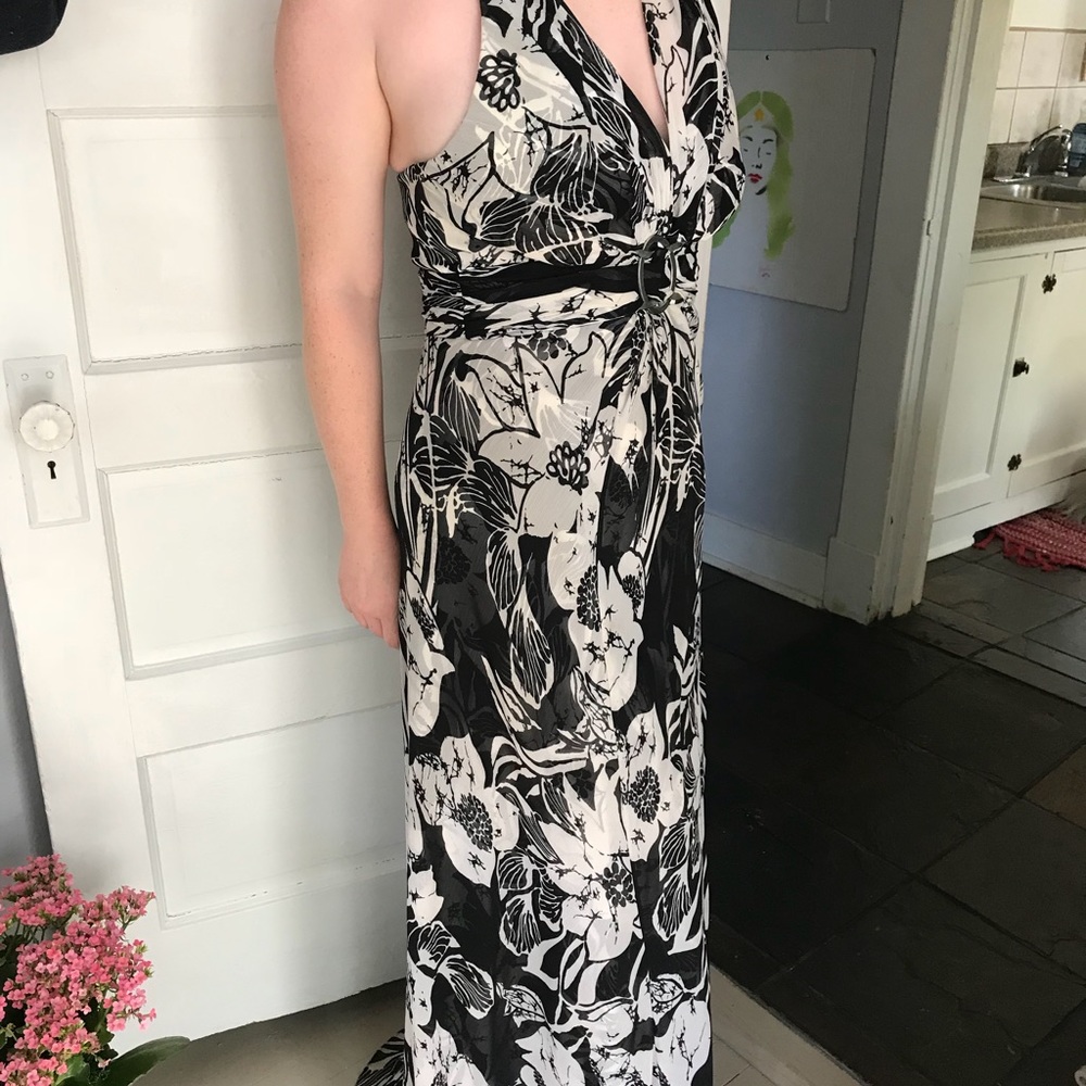 Gorgeous Black and White Dress